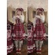 Miss Point Plaid Petal Rabbit JSK(Reservation/2 Colours/Full Payment Without Shipping)